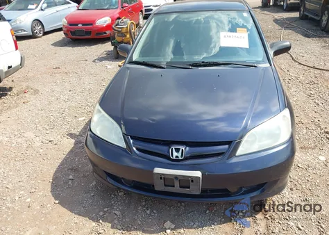 2005 Honda Civic Lx из США, поврежденный, VIN 2HGES16665H539082
